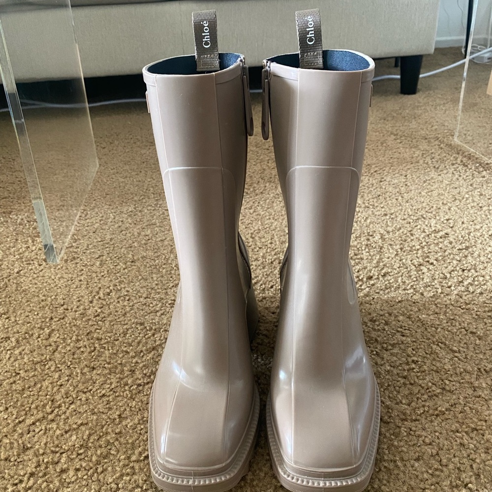 Chloe rain boots